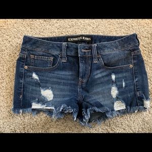 Express Jean shorts